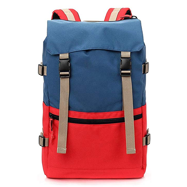 תיק גב לטיולים blue and red
